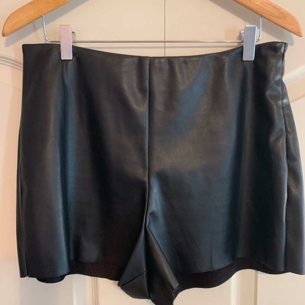 Leather Shorts